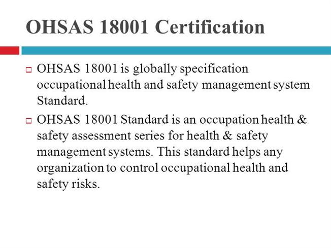 ohsas 18001 2007 standard pdf